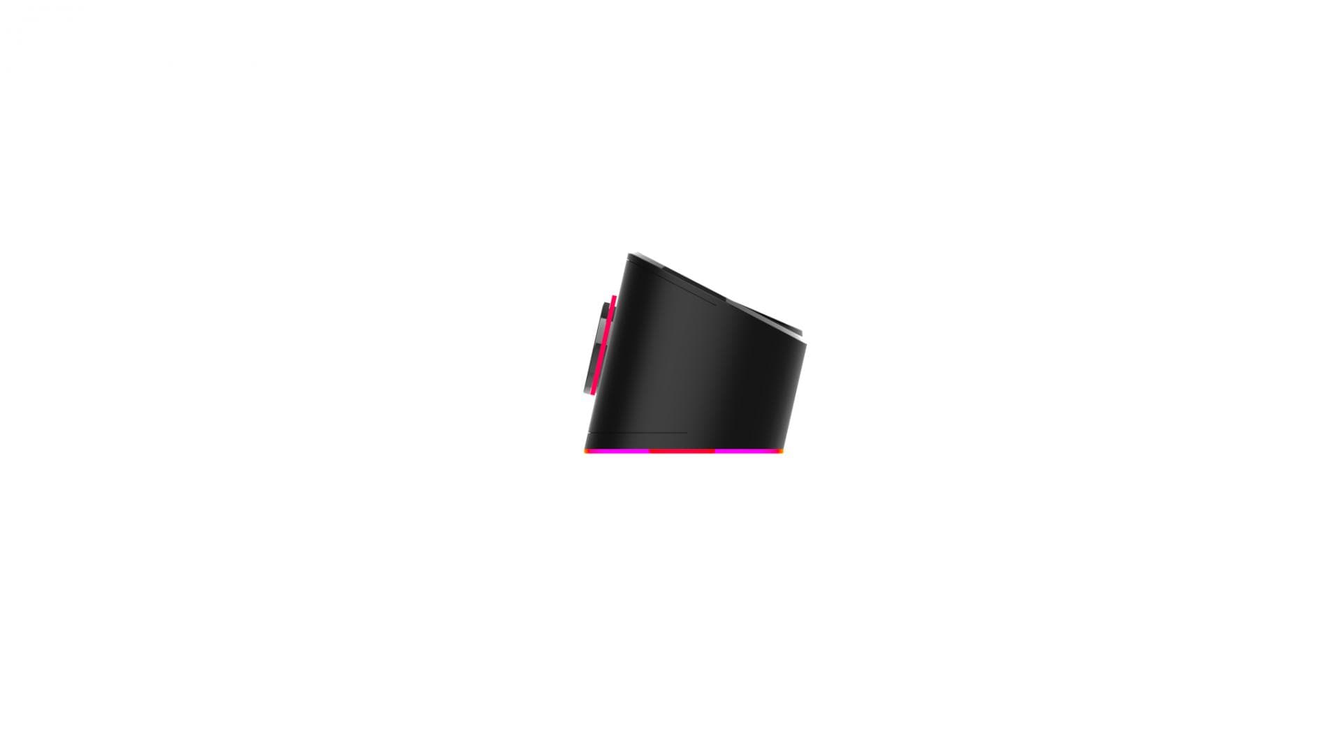 Soundbar gaming Serioux Yron RGB, putere: 3W x 2, impedanță: 4Ω, frecvență: 150Hz - 20KHz, sensibilitate:750mv ± 50, alimentare: DC5V / 1A, S / N: ≥85dB, dimensiunea driverului: 2 inch x 2, conexiune: 3.5mm jack TRS, RGB : 6 moduri de lumină, cablu USB & audio: 1.2m — miniatură