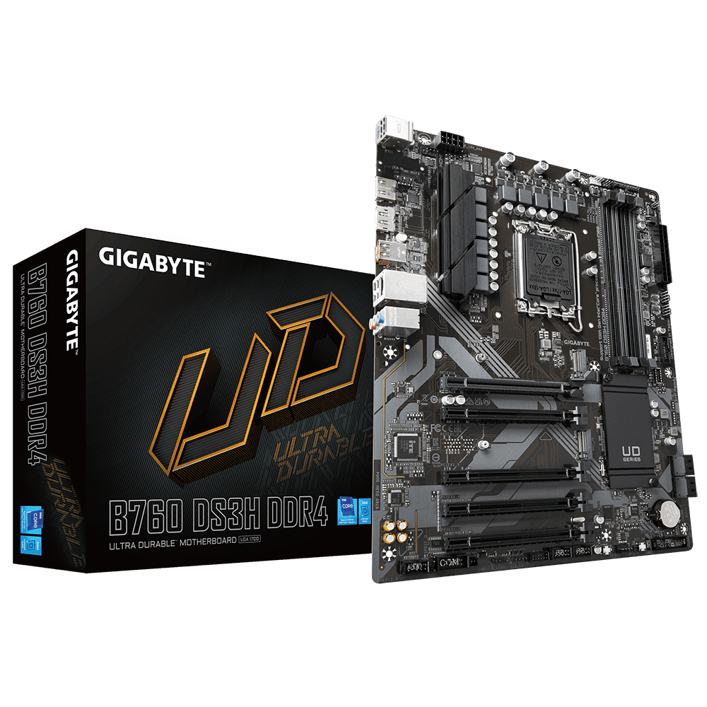 Placa de baza Gigabyte B760 DS3H, Socket 1700, DDR5, ATX