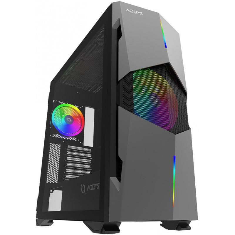 Carcasa AQIRYS BETELGEUSE, RGB, Mid Tower, Black — miniatură