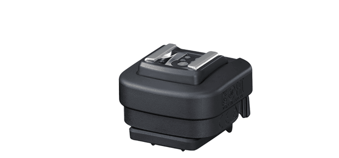 CANON AD-E1 adaptor blitz, compatibil cu: Speedlite EL-1, Speedlite 600EX II-RT, Speedlite 600EX-RT, Speedlite 580EX II, ST-E3-RT, OC-E3, Culoare: negru. — miniatură