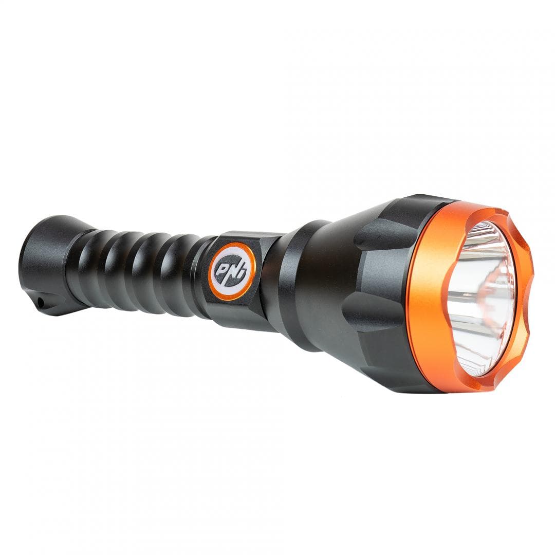 Lanterna PNI Adventure F550 Crystal LED, 10W, din aluminiu, 500lm, pana la 700m, IPX6, acumulator 4000mAh inclus, incarcare prin USB Type-C, Tip led: Osram Crystal LED, 10W, Material carcasa: Aluminiu anodizat, Clasa de protectie: IPX6, 500 lumeni, Raza actiune: Pana la 700 m, Dimensiuni: Ø57 x 203 — miniatură