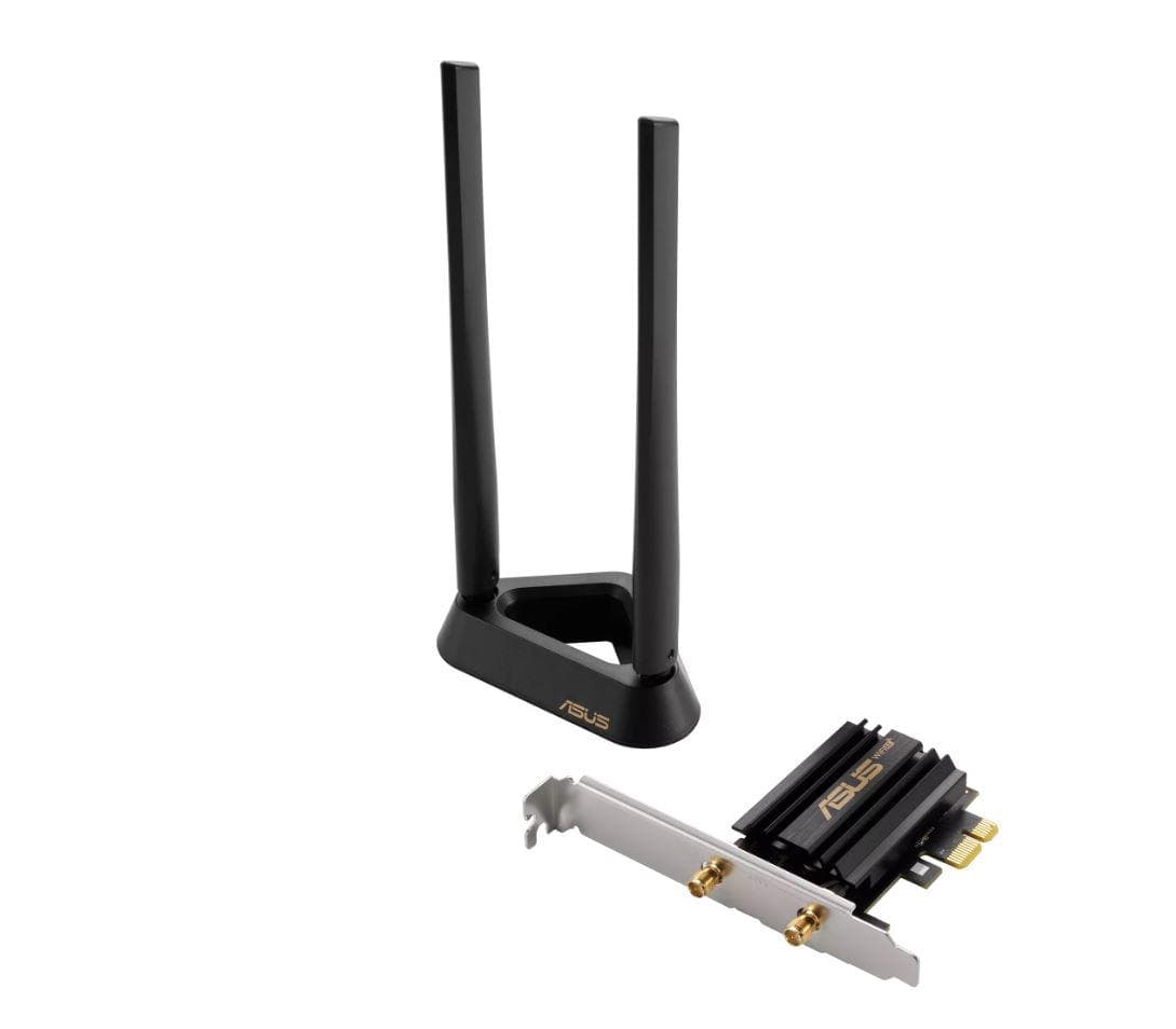 Adaptor wireless ASUS PCE-AXE59BT AXE5400 BT5.2, WIFI 6E, Mesh, Tri-Band — miniatură