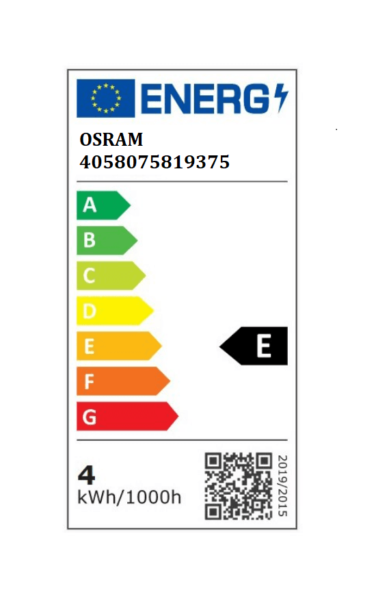 3 Becuri LED Osram Base Classic B, E14, 4W (40W), 470 lm, lumina calda(2700K), semi-transparent — miniatură