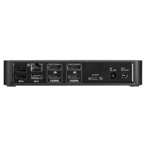 Hub USB TARGUS DOCK182EUZ USB-C, 5 porturi, HDMI, RJ-45, Negru — miniatură