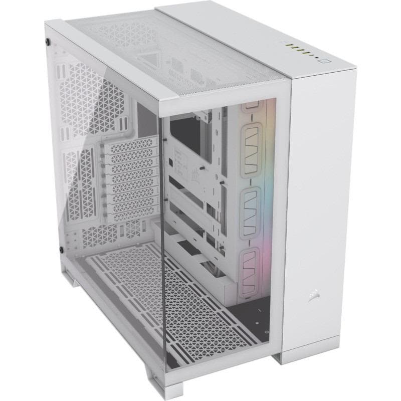 Carcasa CORSAIR iCUE LINK 6500X RGB, Mid Tower, White — miniatură
