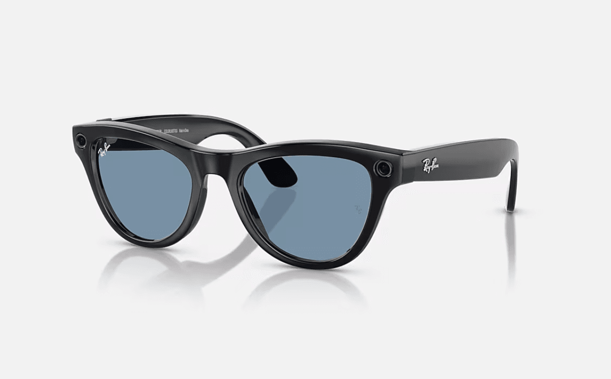 RayBan Meta Skyler Glasses Cerulean Blue Transition