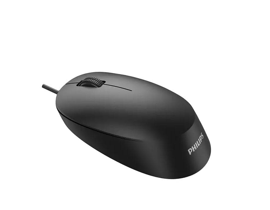 Mouse Philips SPK7207, 1200 dpi, Negru — miniatură