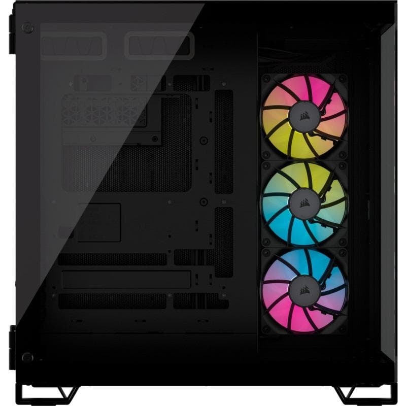 Carcasa CORSAIR iCUE LINK 6500X, RGB, Mid Tower, Black — miniatură