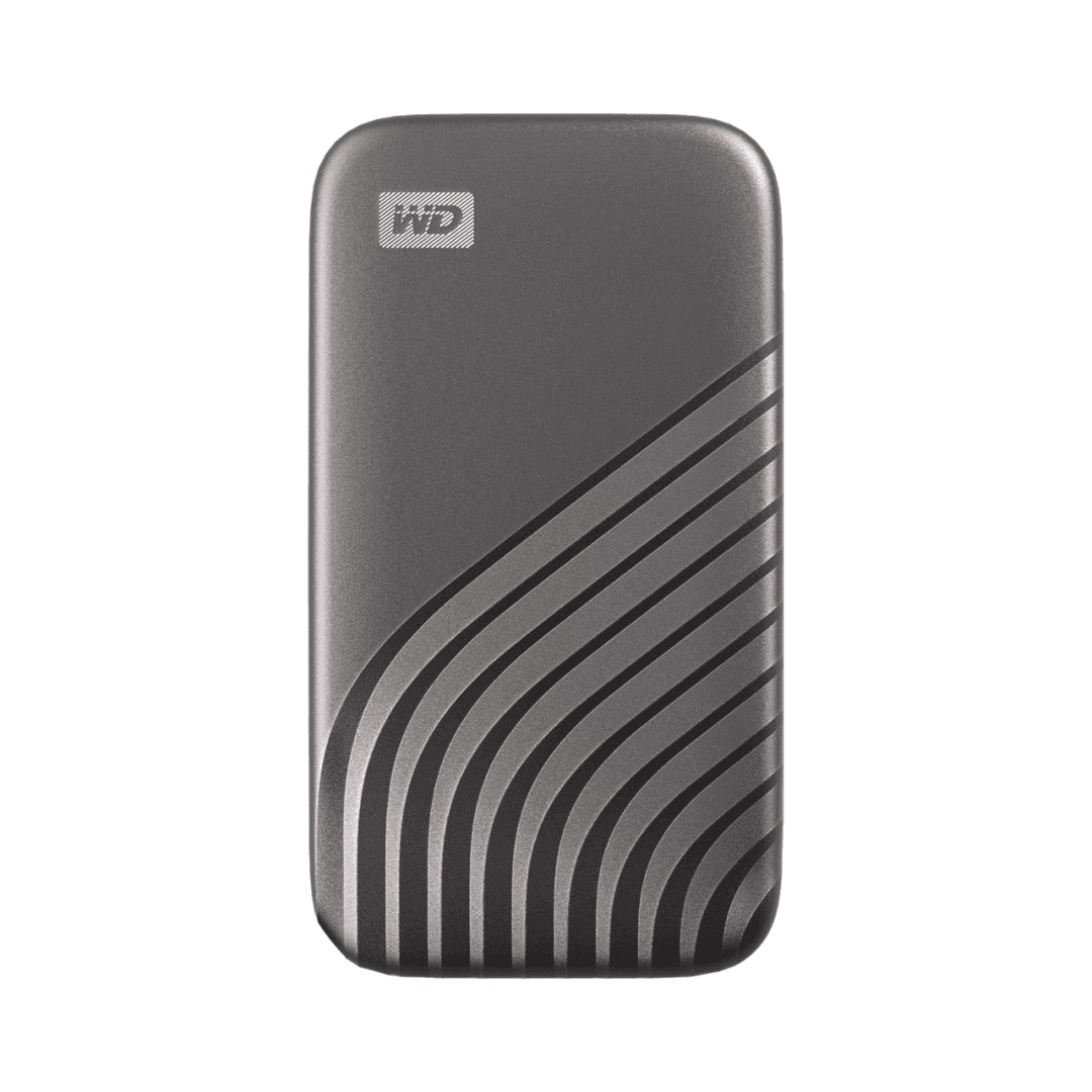SSD extern WD My Passport, 2 TB, USB 3.2 Gen 2, Gri