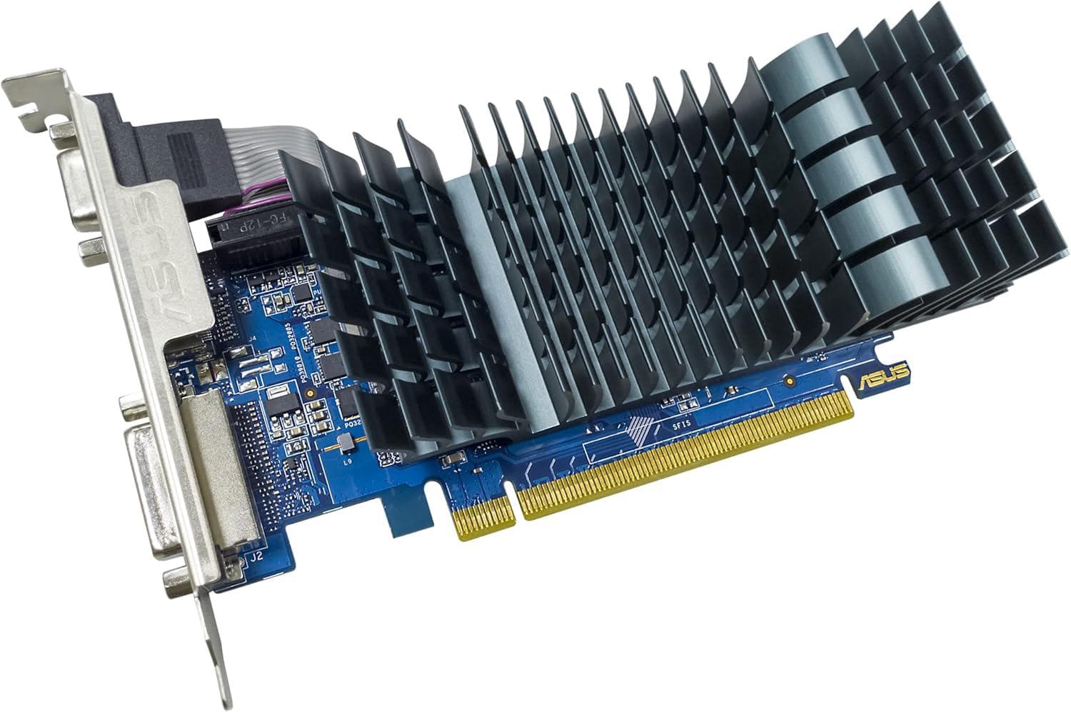 Placa video ASUS GeForce GT 710, 2GB GDDR5, PCI Express 2.0, 64-bit — miniatură