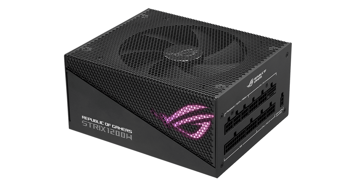 Sursa ASUS ROG STRIX Gold Aura Edition, 80+ Gold, RGB, 1200W