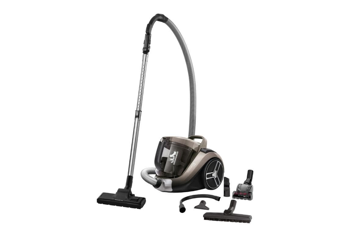 Aspirator fara sac ROWENTA Compact Power XXL RO4886EA, 2.5l, 550W, 75dB, gri-negru