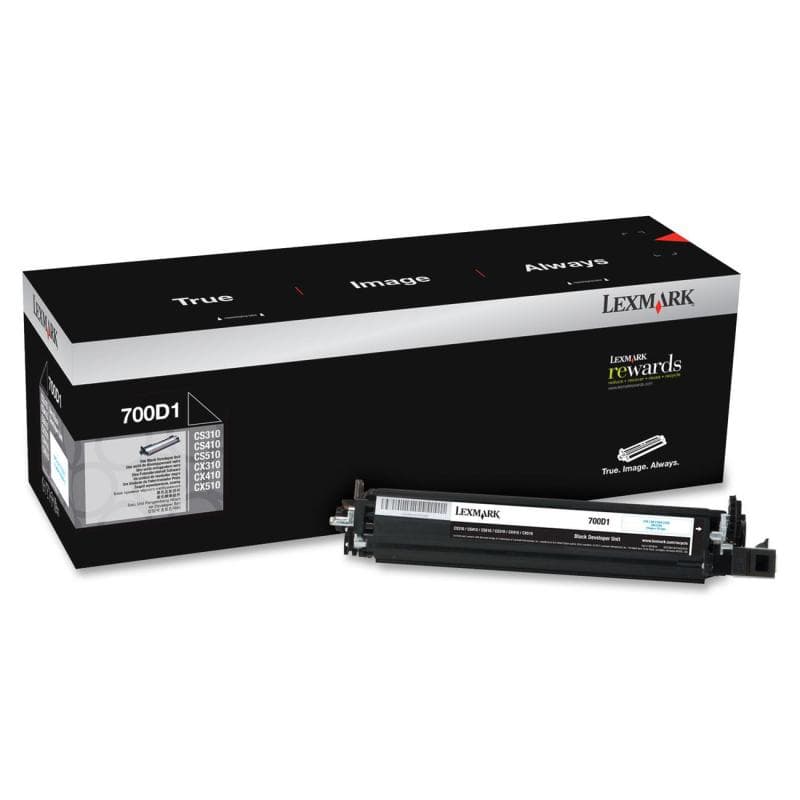 Drum unit LEXMARK 70C0D10, Black