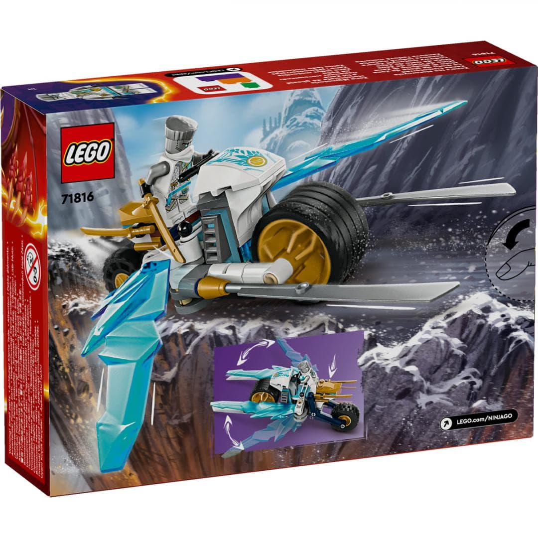MOTOCICLETA DE GHEATA A LUI ZANE, LEGO 71816 — miniatură