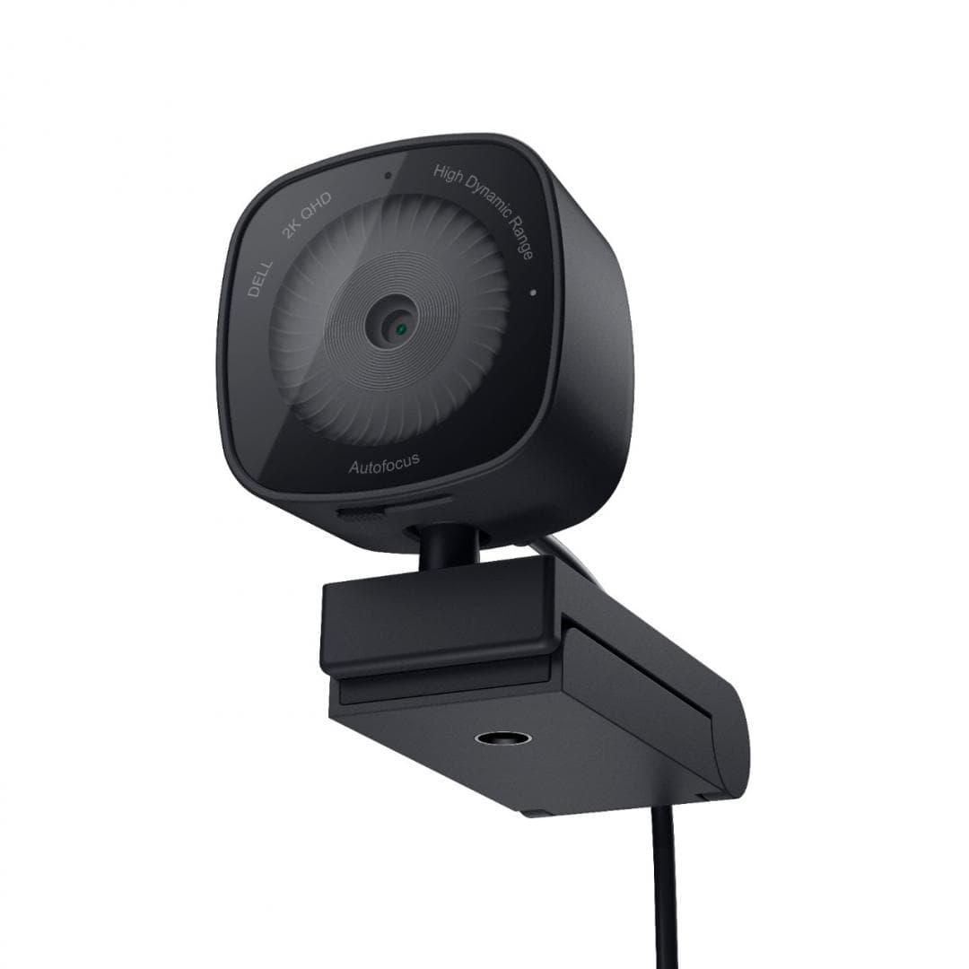 Camera Web Dell WB3023, rezolutie video 2K, USB 2.0, Negru — miniatură