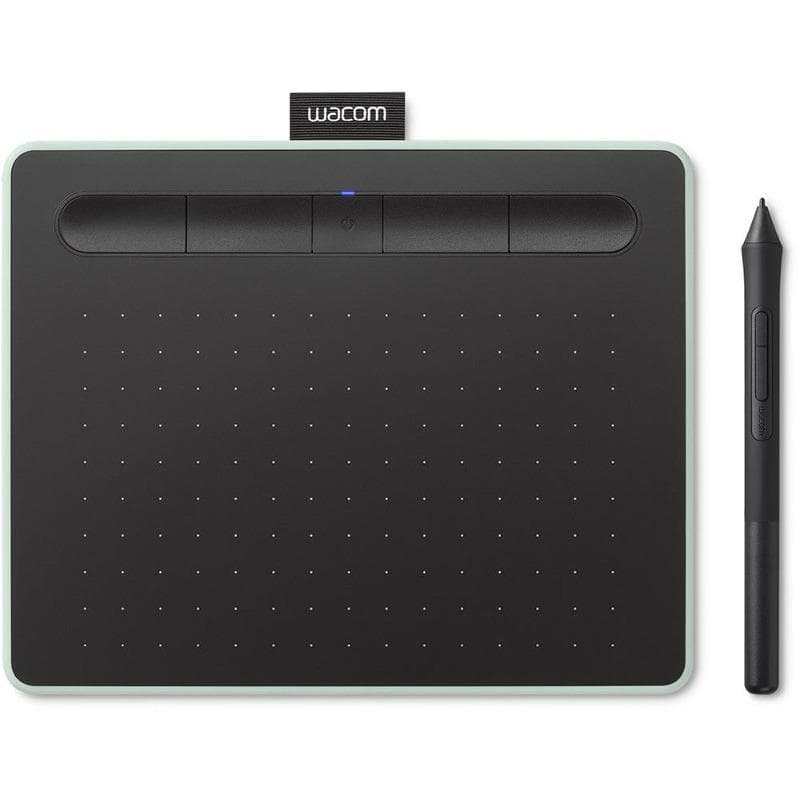 Tableta grafica WACOM Intuos S CTL-4100WLE-N, negru-verde — miniatură