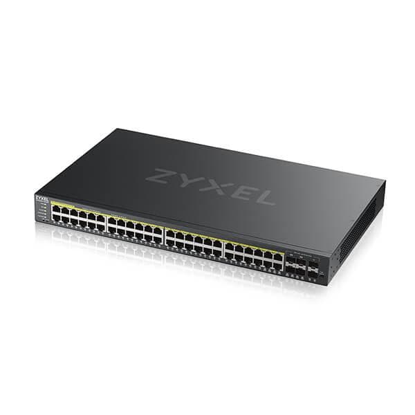 ZYXEL GS2220-50HP PORT GBE SWITCH — miniatură