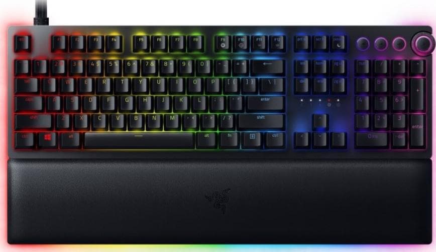 Tastatura Mecanica Gaming Razer Huntsman V2 Analog, RGB, USB, negru — miniatură