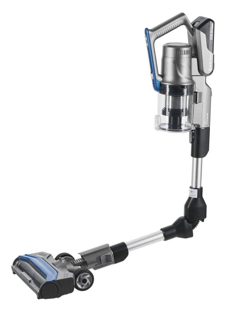 Aspirator vertical, putere: 420W, sistem de filtrare ciclonic, motor de curent continuu fara perii, acumulator cu Li-Ion, 29.6V, filtru HEPA, perie electrica cu lumini LED, putere de aspirare: 22kPA, 3 moduri de aspirare (max, mediu, ECO), timp de functionare: 10/22/60 min, durata de incarcare: 4-5