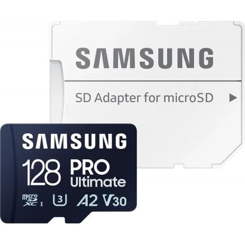 Card de Memorie MicroSDXC Secure Digital Card Samsung Pro Ultimate, 128GB — miniatură