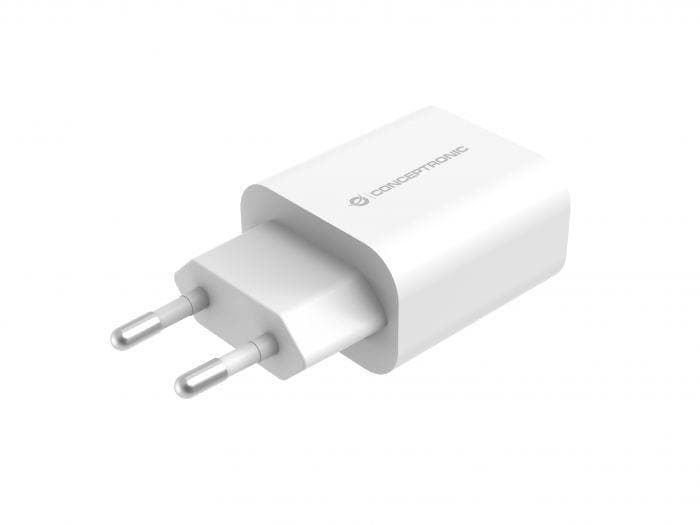 Incarcator Retea CONCEPTRONIC ALTHEA07W, 20 W, 1 port, Alb — miniatură