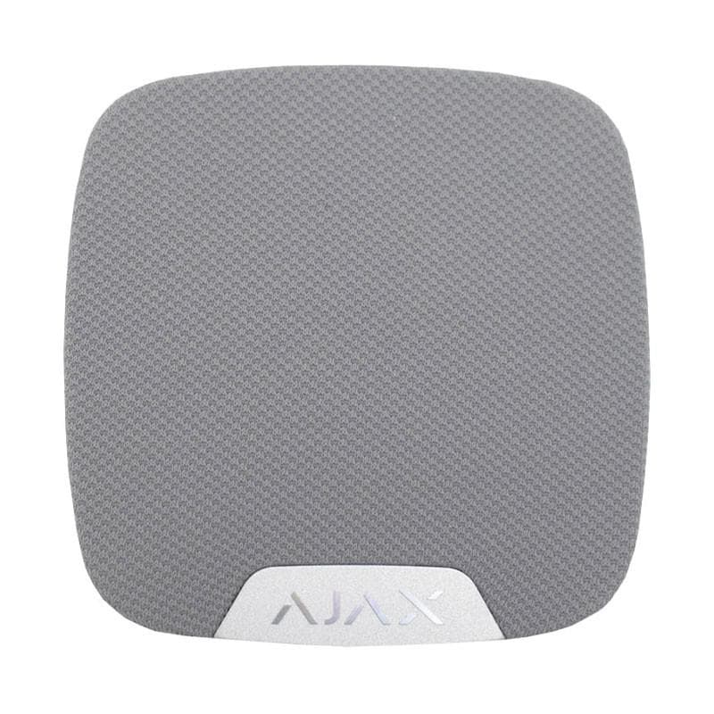 Sirena de interior, wireless, alb - AJAX; Presiune acustica: 81 ÷ 105 dB @ 1 m , Timp alarma: 3 ÷ 180 s; Frecventa sunet: 3.4 ± 0.5 kHz; Timp alarmare: 0.15 s; Tip alarma: sonora + LED, conector LED extern; Frecventa operare: 868.0 - 868.6 MHz; Putere RF: autoajustabila max. 25 mW; Criptare: AES