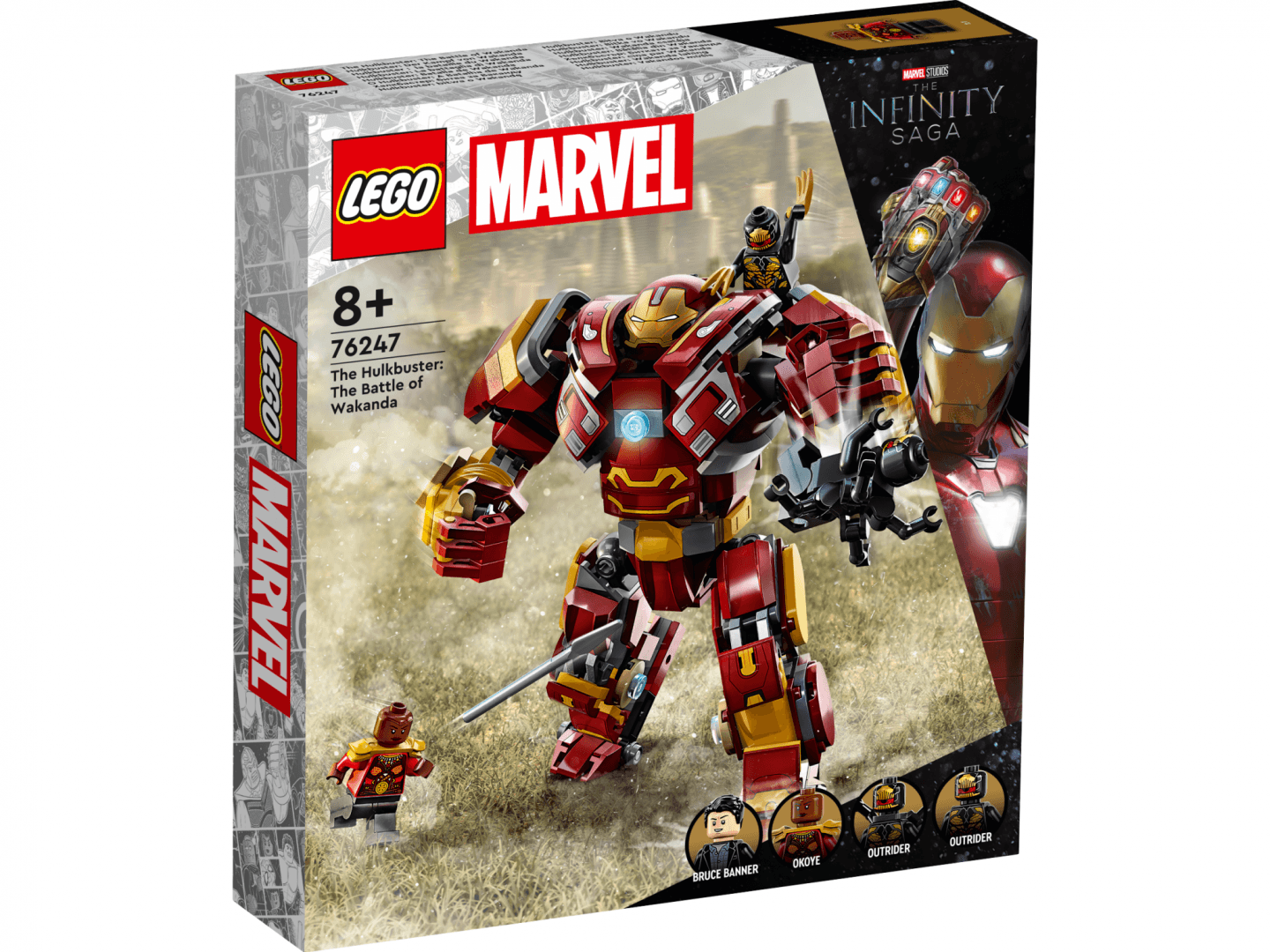 BATALIA DIN WAKANDA, 76247 LEGO — miniatură