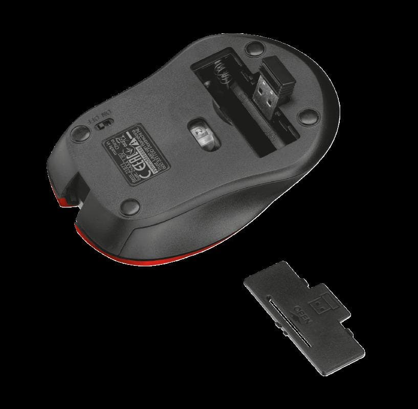 Mouse Wireless TRUST Mydo Silent Click, 1800 DPI, Multicolor — miniatură