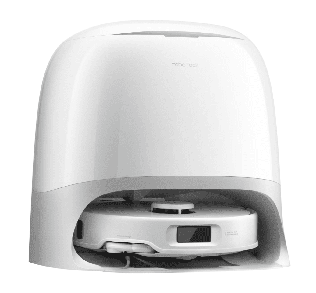 Roborock Qrevo Curv 5A1 QRCS02-00, 18500 PA, tehnologie HyperForce, sistem Dual Anti-Tangle, dock multifunctional 3.0, autocuratare cu apa fierbinte — miniatură