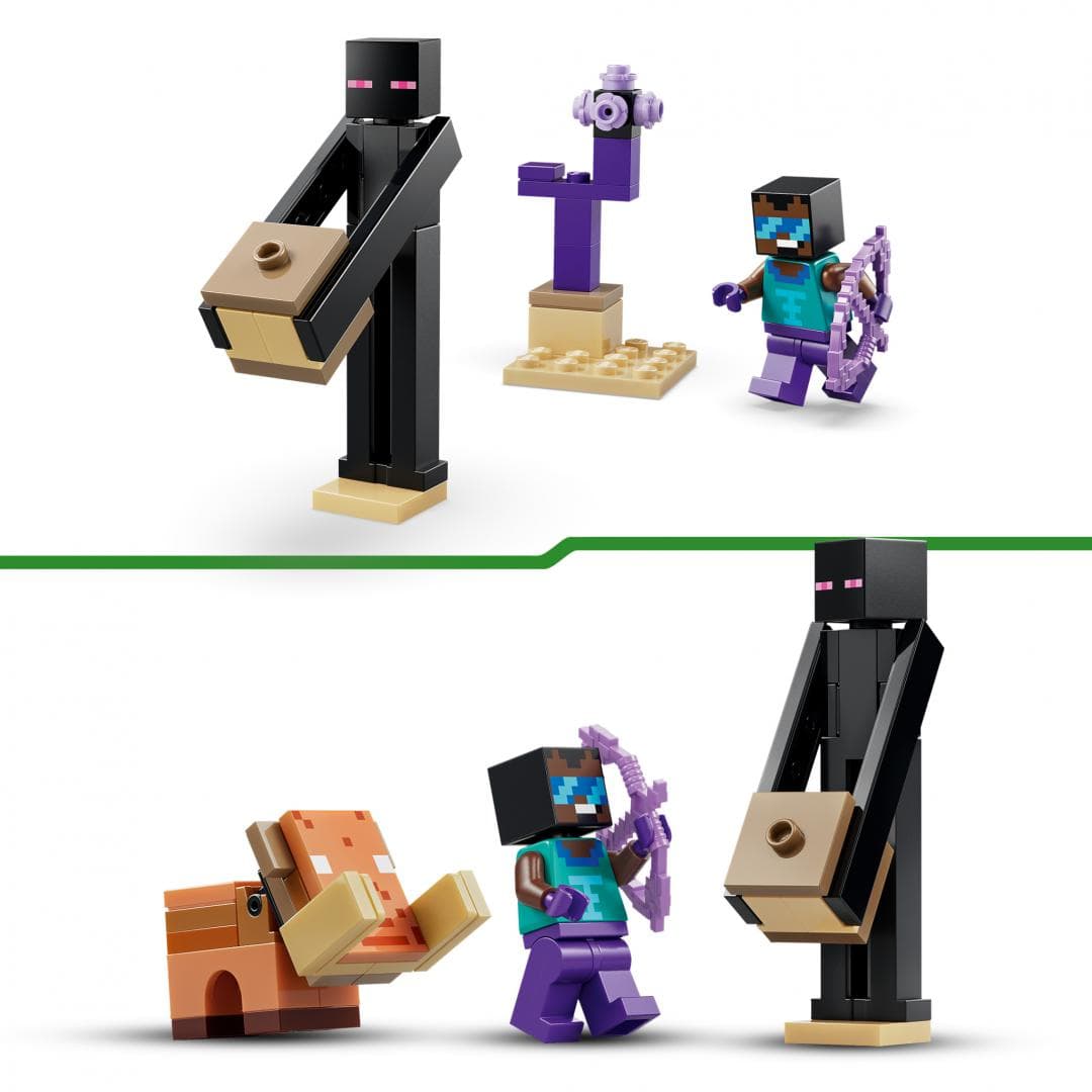 CALATORIE PRIN PORTALURILE NETHER SI END LEGO21584 — miniatură
