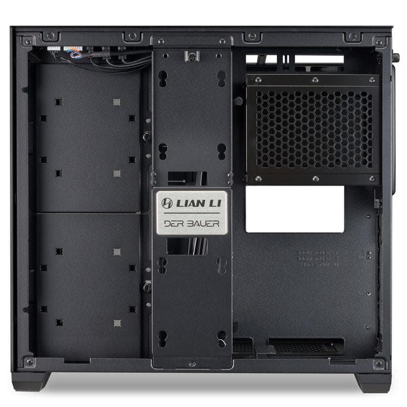 Carcasa Lian Li O11 Air Mini, RGB, Mid Tower, Black — miniatură