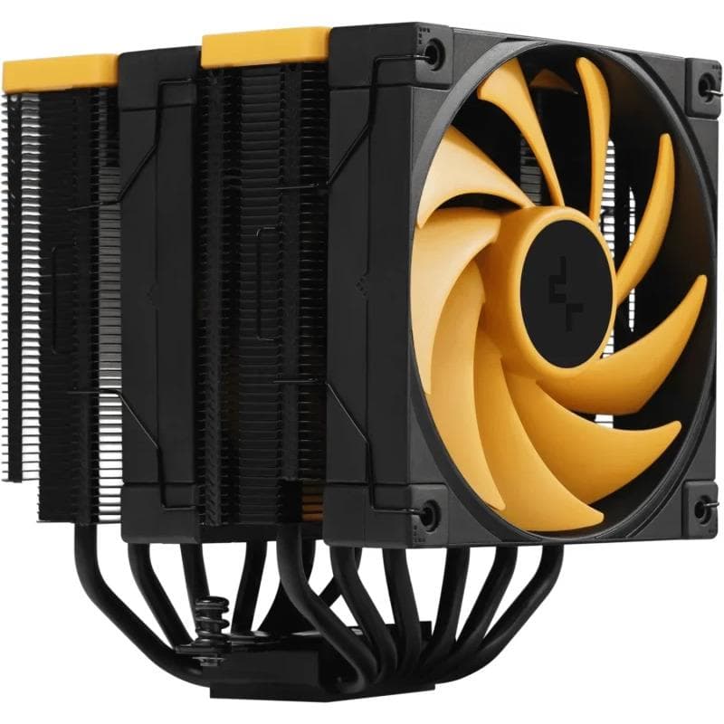 Cooler Procesor DEEPCOOL AK620 Zero Dark Zoria, Aer, 12 cm, 2 ventilatoare — miniatură