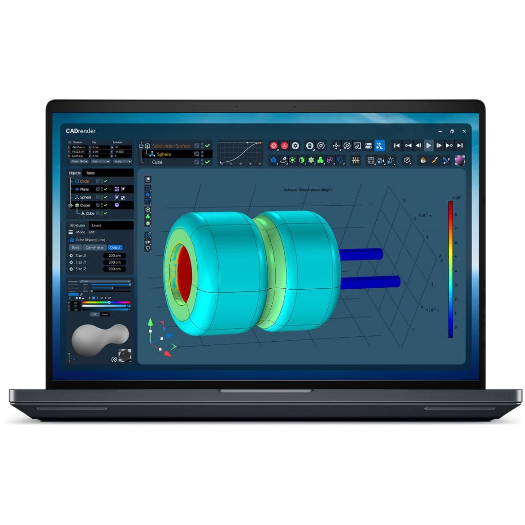 Laptop Business DELL Pro Max 18 Plus, cu procesor Intel Core Ultra 9 285HX, 18'' IPS, 64 GB DDR5, 4 TB SSD, NVIDIA RTX PRO 3000 Blackwell, 12GB GDDR7, Windows 11 Pro