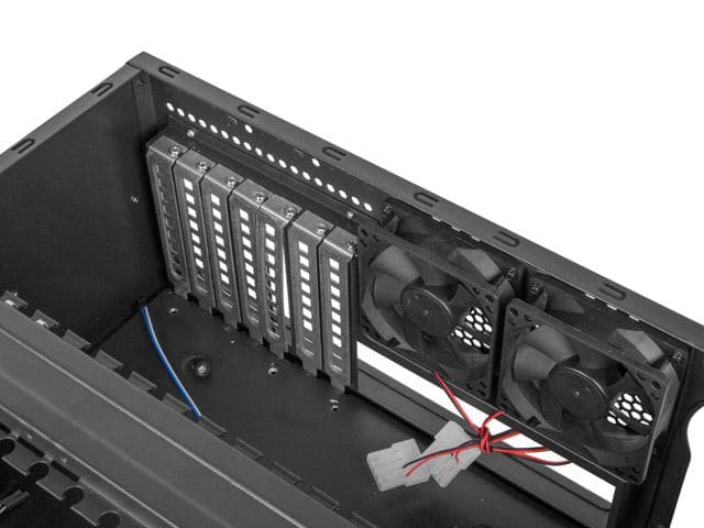 Carcasă server rack ATX 450/10 19"/4U — miniatură