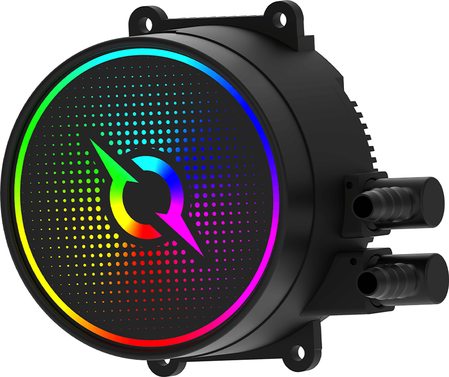 Cooler Procesor AQYRIS AQUARIUS 120 AIO, Lichid, 12 cm, aRGB — miniatură