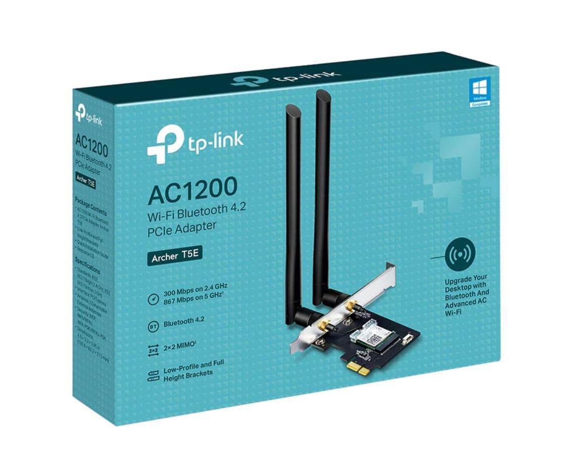 Placa de retea wireless TP-LINK Archer T5E, AC1200, WiFI, Dual-Band — miniatură