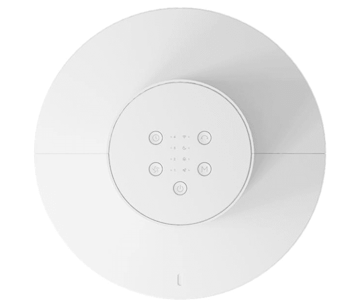 Xiaomi BPTSO2DMU. Type: Household tower fan, Product colour: White, Placement: Floor, Table. Power source type: DC, Power consumption (typical): 24 W, Energy consumption per 1000 hours: 1 kWh. Width: 290 mm, Depth: 290 mm, Height: 1014 mm — miniatură
