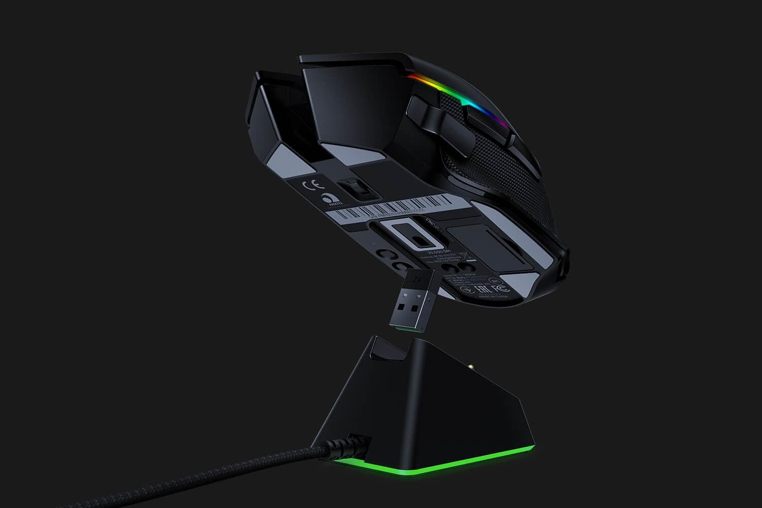 Mouse Gaming Wireless Razer Basilisk Ultimate, 20000 dpi, negru — miniatură