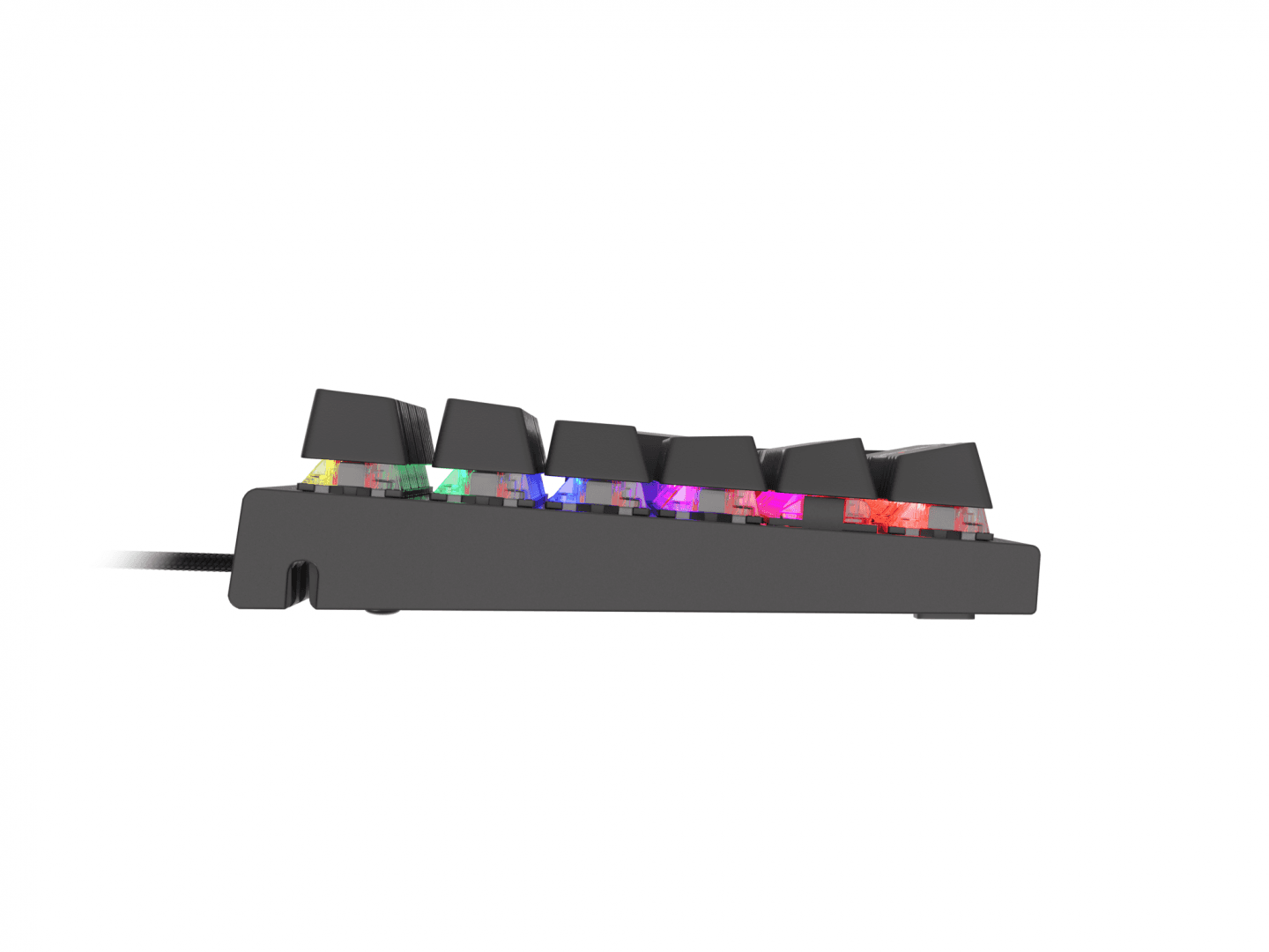 Tastatura Mecanica Gaming Genesis Thor 303, RGB, USB, negru — miniatură