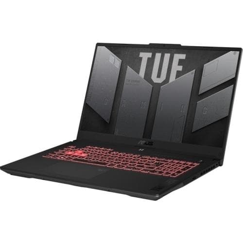 Laptop Gaming ASUS TUF Gaming A17 FA707NUG-HX180, cu procesor AMD Ryzen 7 7445HS, 17.3'' IPS, 16 GB DDR5, 1 TB, NVIDIA GeForce RTX 4050, 6GB GDDR6, Fara OS — miniatură