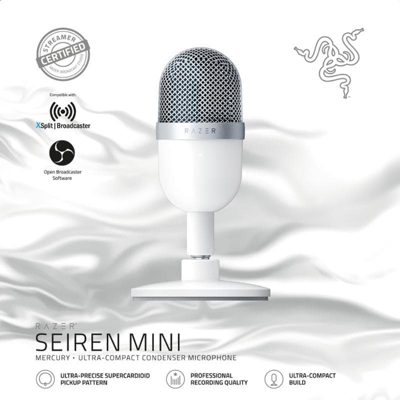 Microfon RAZER Seiren Mini, tip Condenser, USB