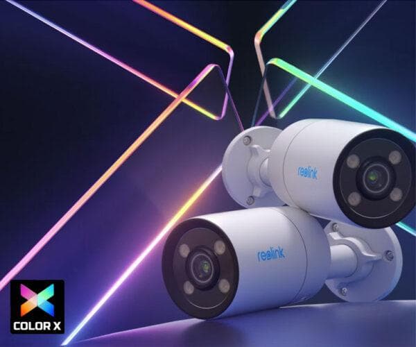 Camera de supraveghere Reolink CX410; COLORX SERIES P320X Senzor: 1/1.8"CMOS Rezolutie video: 4 Megapixeli (2560 x 1440 pixeli) Cadre/secunda: 30 FPS Lentila fixa: 4mm Diafragma: F1.0 Unghi de vizualizare: orizontal: 89°/vertical: 46° Lumina alba Microfon si difuzor incorporat Protocol: HTTPS, SSL