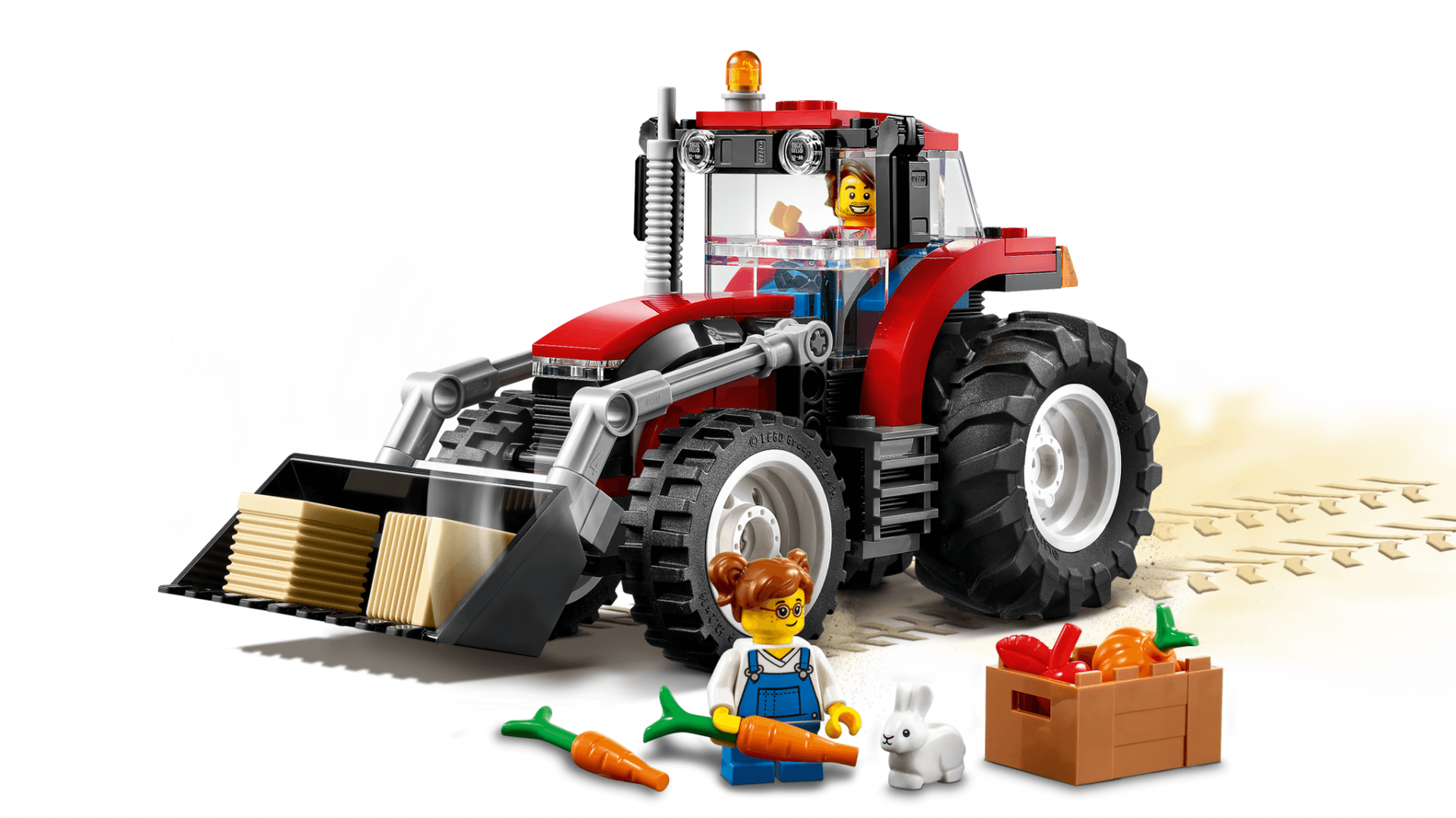 TRACTOR, LEGO 60287 — miniatură