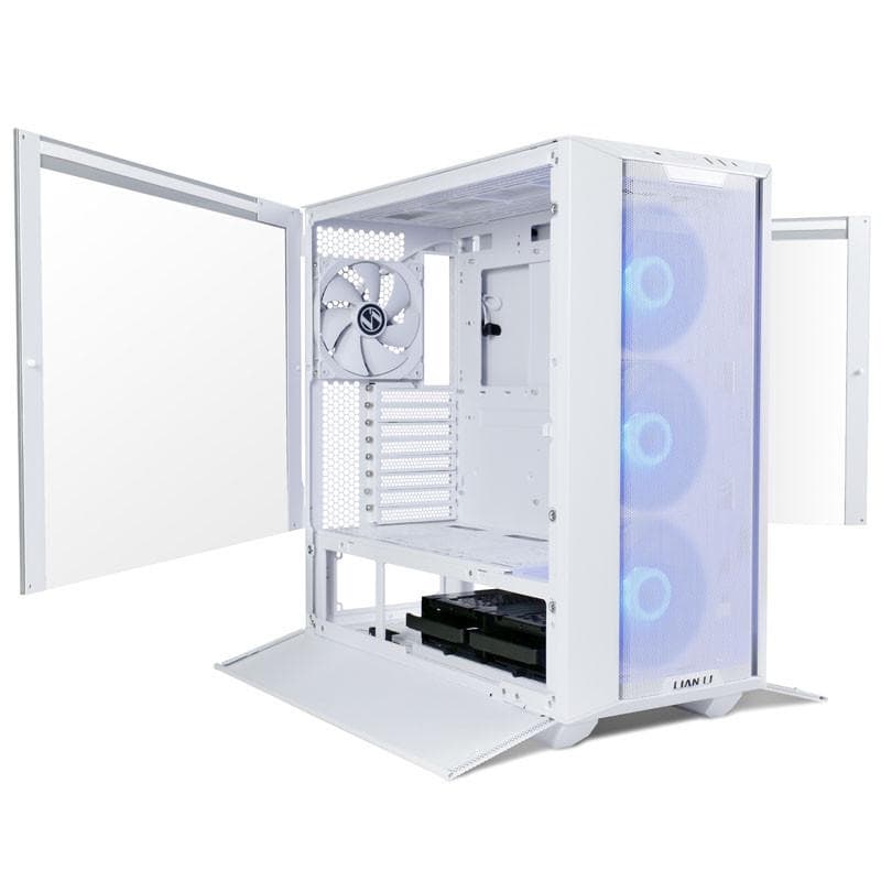 Carcasa LIAN LI LANCOOL III, RGB, Mid Tower, White — miniatură