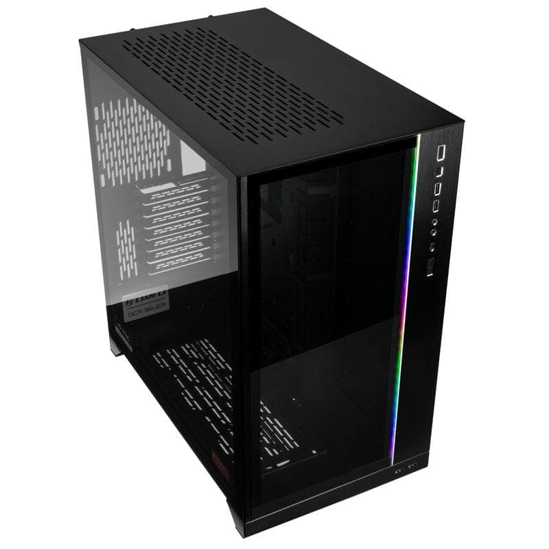 Carcasa Lian Li O11Dynamic XL, RGB, Full Tower, Black — miniatură