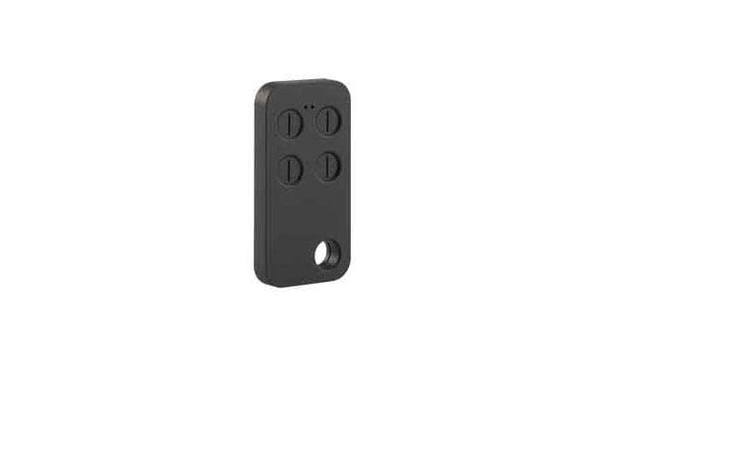 Telecomanda cu 4 butoane Venitem VELA 2.0B, Rolling code, frecventa 433,92 MHz, culoare gri inchis, dimensiuni 70x35x9 mm, greutate 19g ( compatibilitate cu receptorul Vela RX 12-24, nu este inclus)