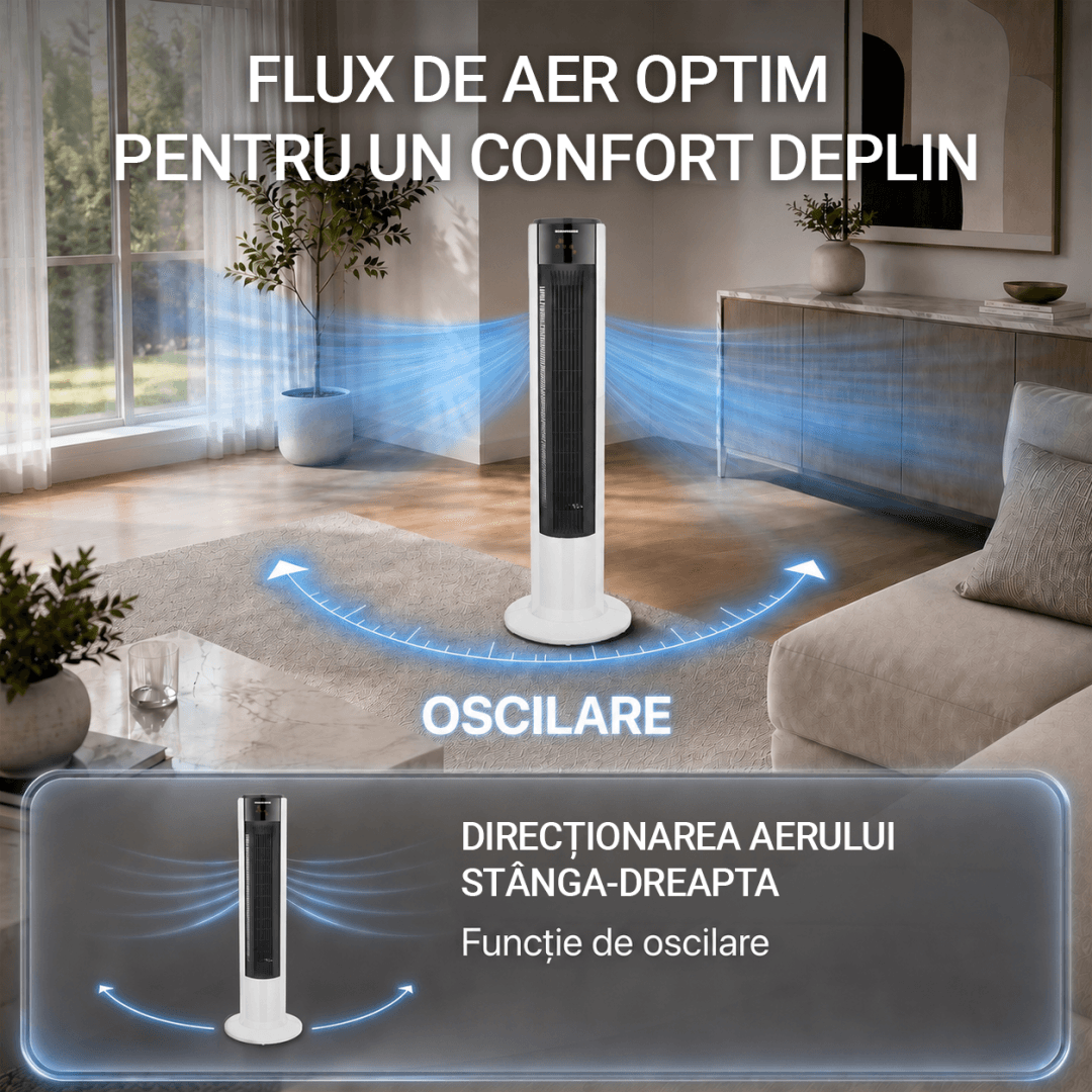VENTILATOR TURN HEINNER HTF-M45WH — miniatură