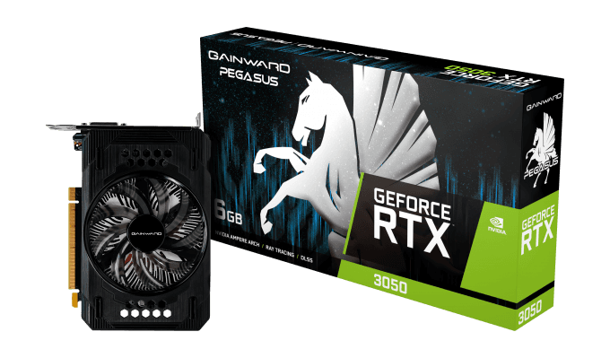 Placa video GAINWARD GeForce RTX 3050, 6GB GDDR6, PCI Express 3.0, 96bit