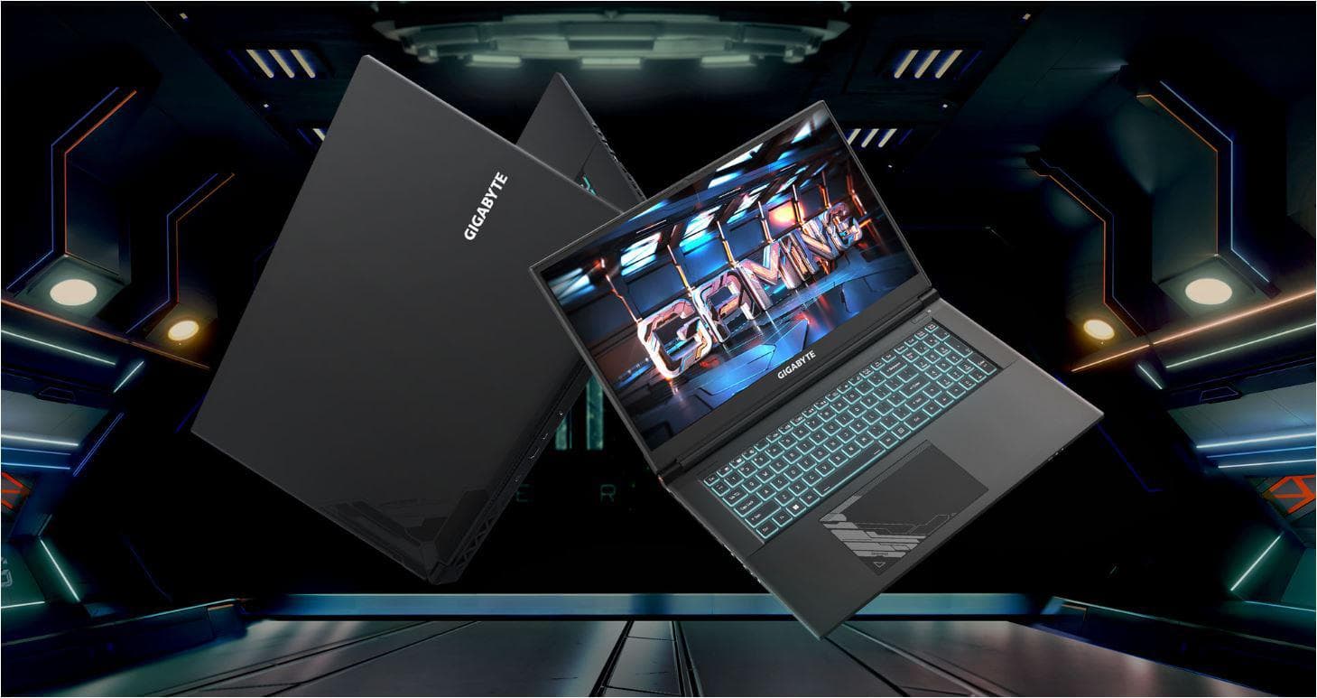 Laptop Gaming GIGABYTE G7 KF, cu procesor Intel Core i5 12500H, 17.3'' IPS, 16 GB DDR4, 512 GB, NVIDIA GeForce RTX 4060, 8GB GDDR6, Windows 11 Home