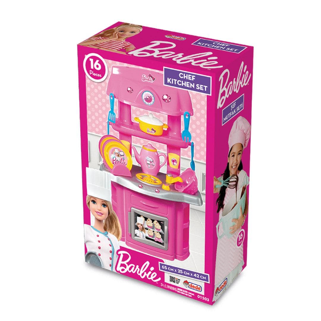 SET BUCATARIE CU ACCESORII, BARBIE — miniatură